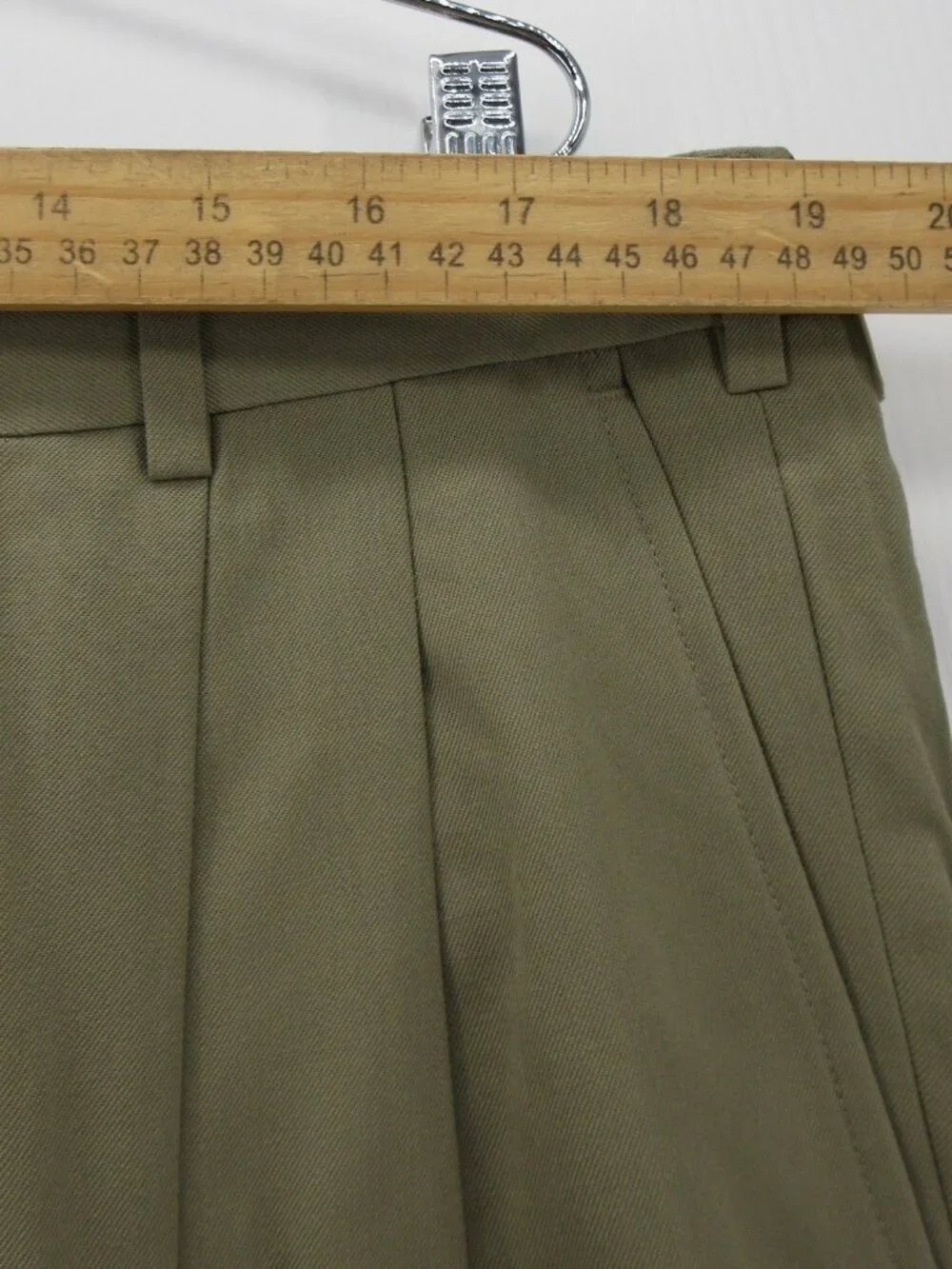 VINTAGE Brooks Brothers Pants 40X33 Wool Trousers Slacks Pleated NEW